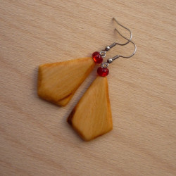 „With BEAD“ - Wooden Earrings