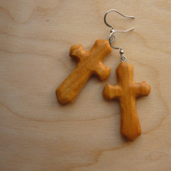 „CROSSLETS“ - Wooden Earrings