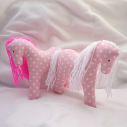 Spotted HORSE - pink